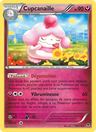 Image de la carte Pokemon Cupcanaille 69/119