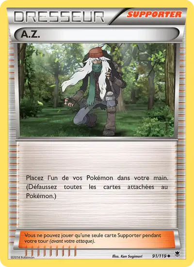 Image de la carte Pokemon A.Z. 91/119
