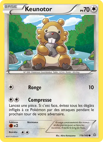 Image de la carte Pokemon Keunotor 116/160