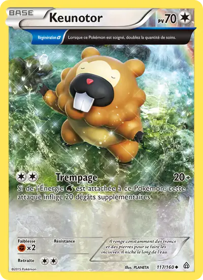 Image de la carte Pokemon Keunotor 117/160