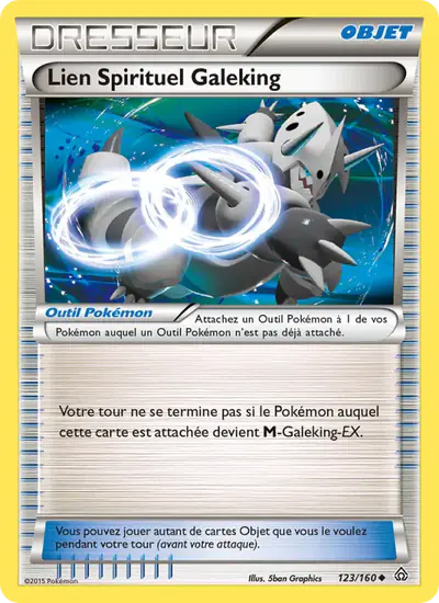 Image de la carte Pokemon Lien Spirituel Galeking 123/160