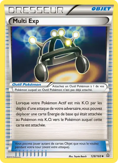 Image de la carte Pokemon Multi Exp 128/160