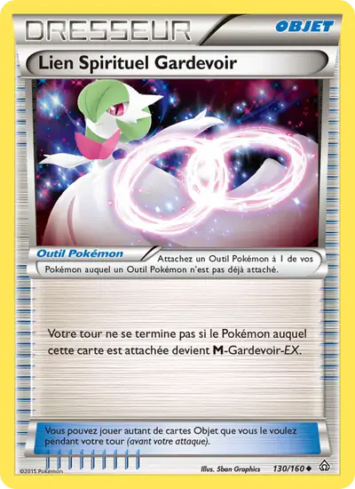 Image de la carte Pokemon Lien Spirituel Gardevoir 130/160