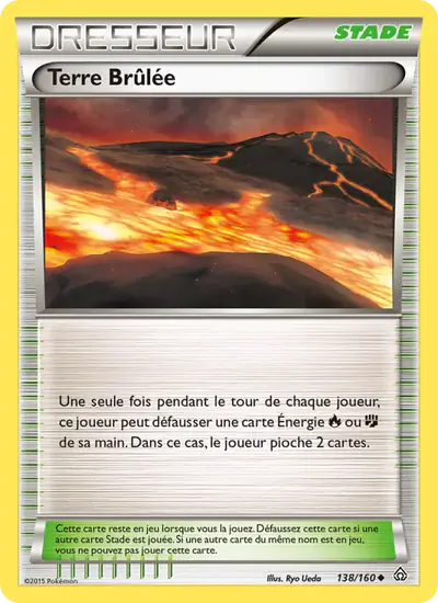 Image de la carte Pokemon Terre Brûlée 138/160