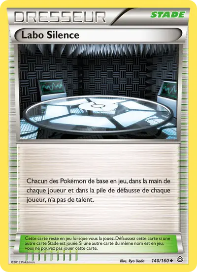 Image de la carte Pokemon Labo Silence 140/160
