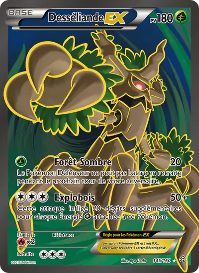 Image de la carte Pokemon Desséliande EX 145/160