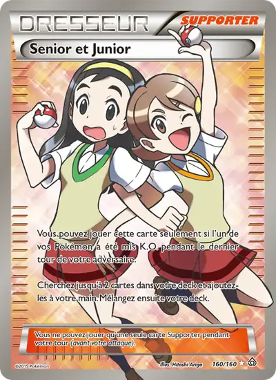 Image de la carte Pokemon Senior et Junior 160/160