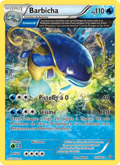 Image de la carte Pokemon Barbicha 41/160