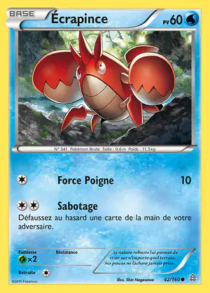 &Eacute;crapince 42/160