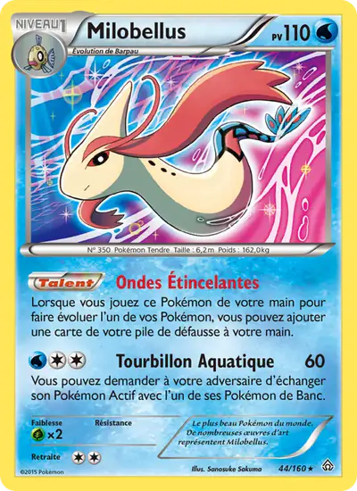 Image de la carte Pokemon Milobellus 44/160