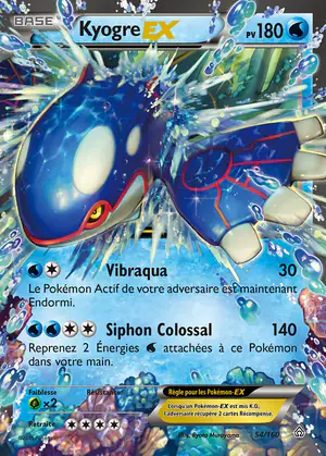 Kyogre EX 54/160