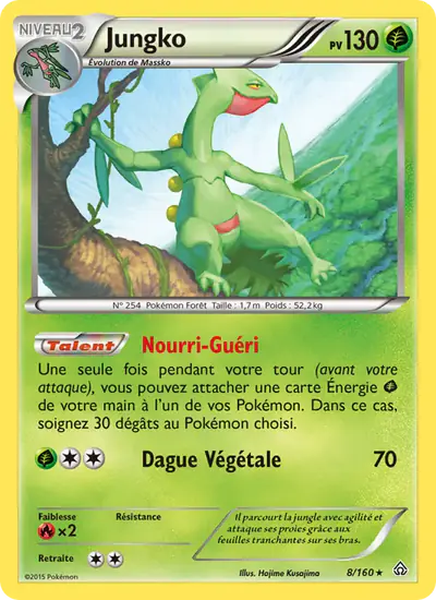 Image de la carte Pokemon Jungko 8/160