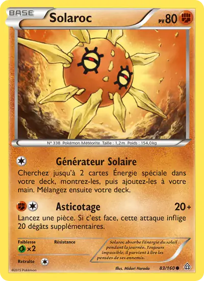 Image de la carte Pokemon Solaroc 83/160