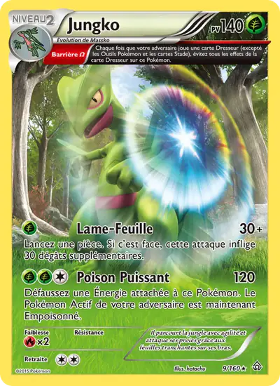 Image de la carte Pokemon Jungko 9/160