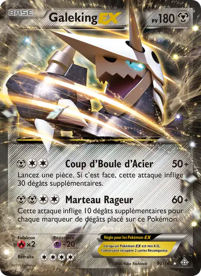 Image de la carte Pokemon Galeking EX 93/160