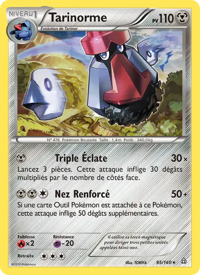 Image de la carte Pokemon Tarinorme 95/160