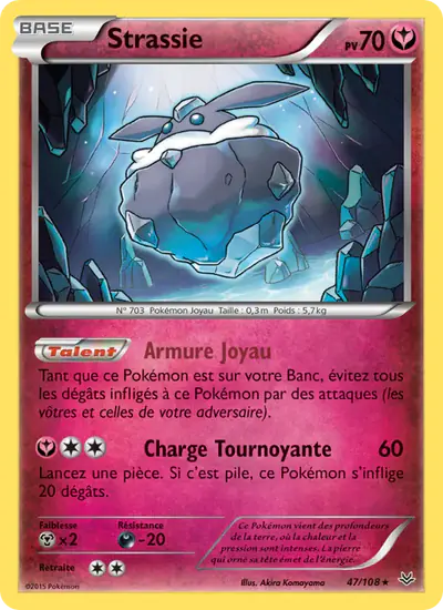 Image de la carte Pokemon Strassie 47/108