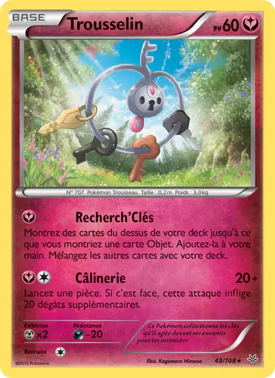Image de la carte Pokemon Trousselin 48/108
