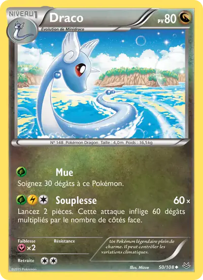 Image de la carte Pokemon Draco 50/108