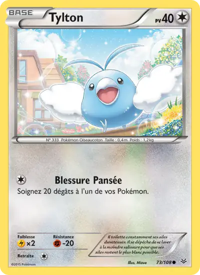 Image de la carte Pokemon Tylton 73/108