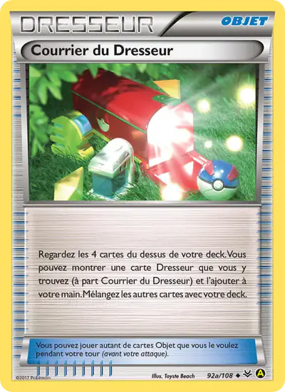 Image de la carte Pokemon Courrier du Dresseur 92/108