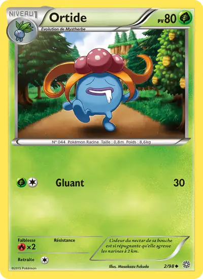 Image de la carte Pokemon Ortide 2/98
