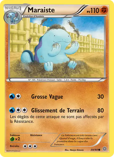 Image de la carte Pokemon Maraiste 39/98