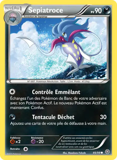 Image de la carte Pokemon Sepiatroce 46/98