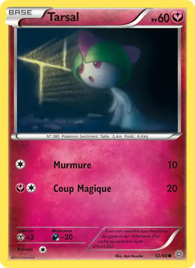 Image de la carte Pokemon Tarsal 52/98