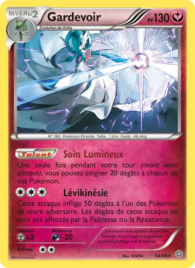 Image de la carte Pokemon Gardevoir 54/98