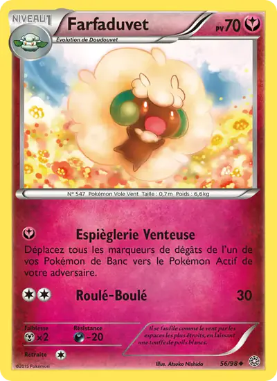 Image de la carte Pokemon Farfaduvet 56/98