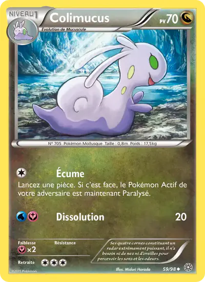Image de la carte Pokemon Colimucus 59/98