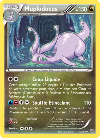Image de la carte Pokemon Muplodocus 60/98
