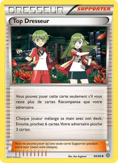 Image de la carte Pokemon Top Dresseur 69/98
