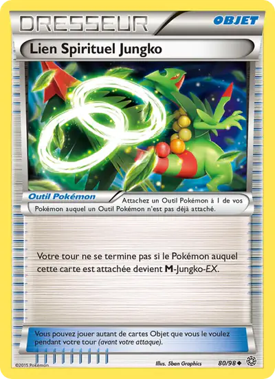 Image de la carte Pokemon Lien Spirituel Jungko 80/98