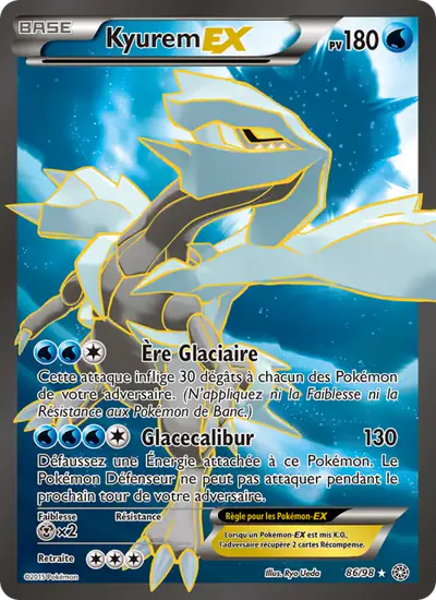 Image de la carte Pokemon Kyurem EX 86/98