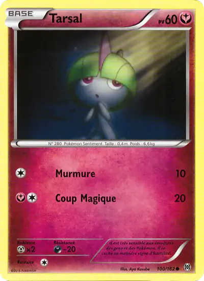 Image de la carte Pokemon Tarsal 100/162