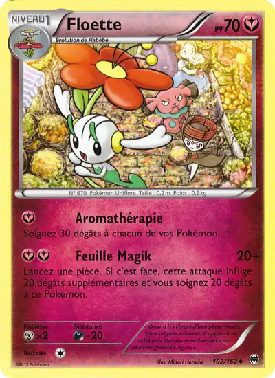 Image de la carte Pokemon Floette 102/162
