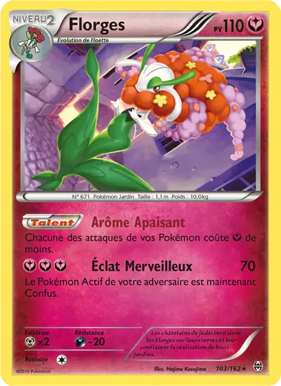 Image de la carte Pokemon Florges 103/162