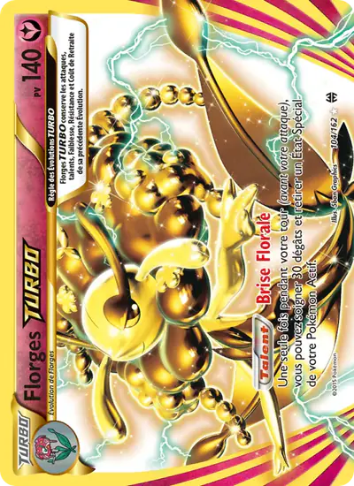 Image de la carte Pokemon Florges TURBO 104/162