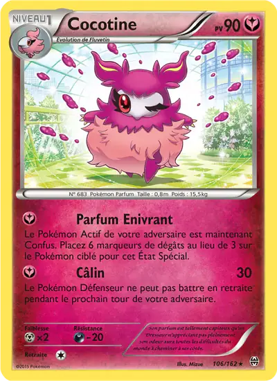 Image de la carte Pokemon Cocotine 106/162