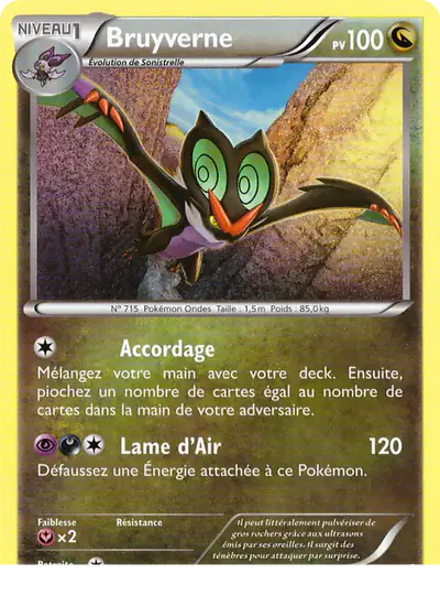 Image de la carte Pokemon Bruyverne 112/162