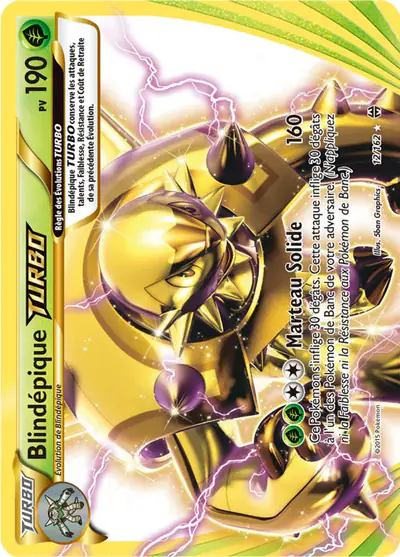 Image de la carte Pokemon Blindépique TURBO 12/162