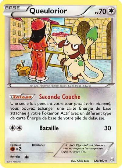 Image de la carte Pokemon Queulorior 123/162