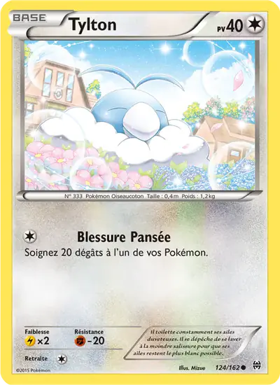 Image de la carte Pokemon Tylton 124/162