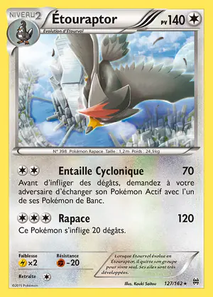&Eacute;touraptor 127/162