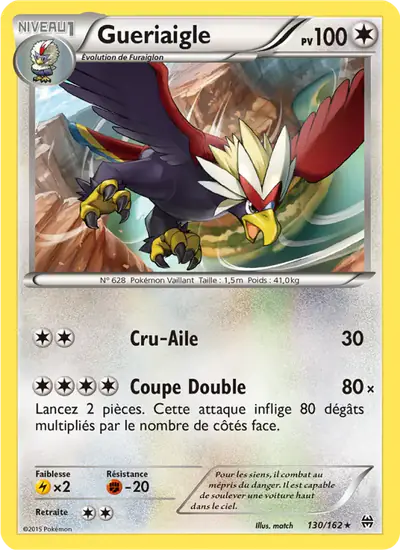 Image de la carte Pokemon Gueriaigle 130/162