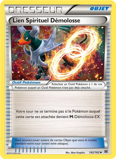 Image de la carte Pokemon Lien Spirituel Démolosse 142/162
