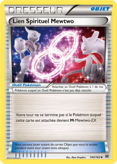 Image de la carte Pokemon Lien Spirituel Mewtwo 144/162