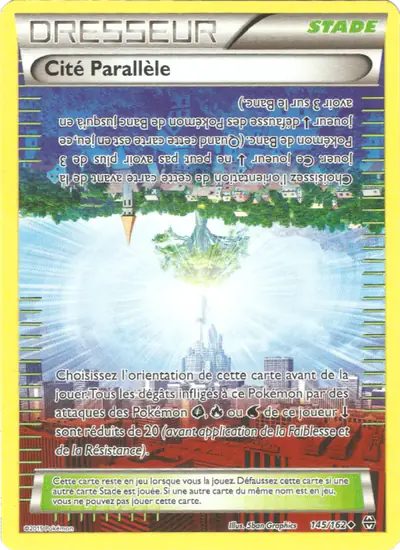 Image de la carte Pokemon Cité Parallèle 145/162